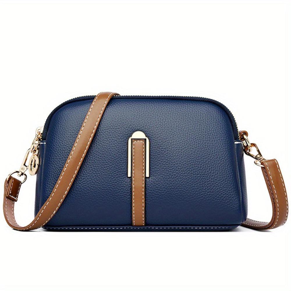 Mila | Sac à bandoulière avec texture lychee