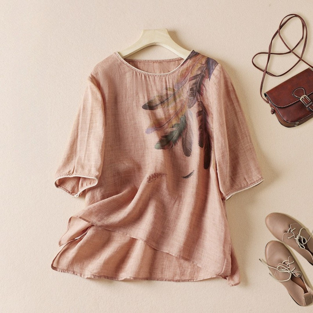 Laurienne™ | T-shirt avec imprimé