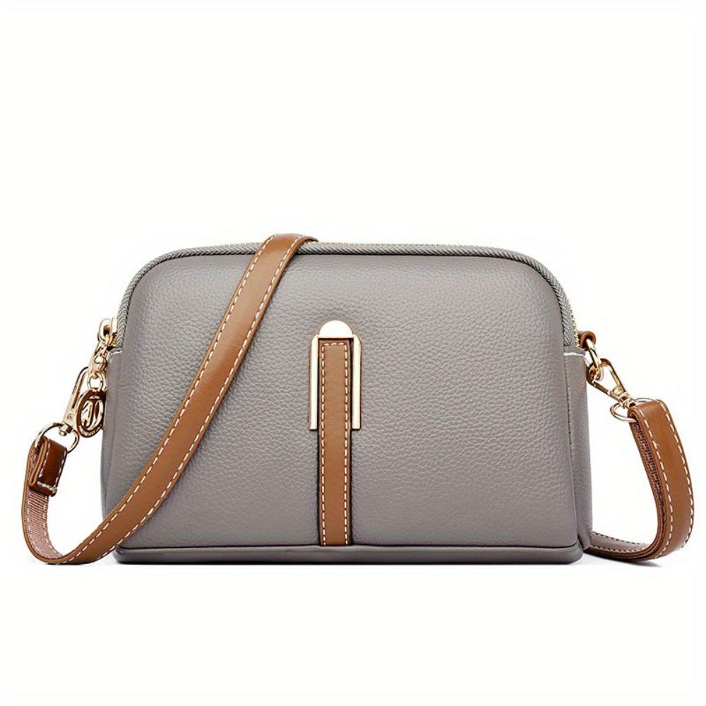 Mila | Sac à bandoulière avec texture lychee