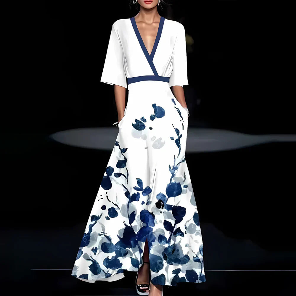 Lorraine | Robe à imprimé floral