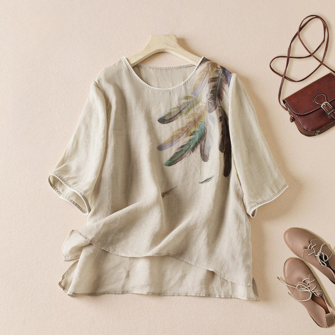 Laurienne™ | T-shirt avec imprimé