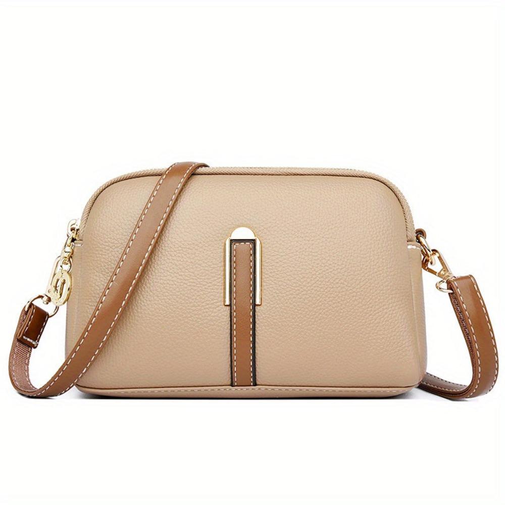 Mila | Sac à bandoulière avec texture lychee