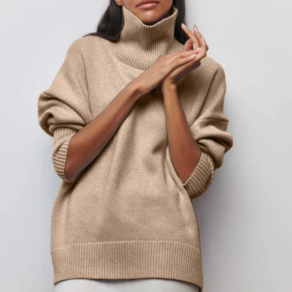 Amandine™ | Oversize Rullekrave Trøje