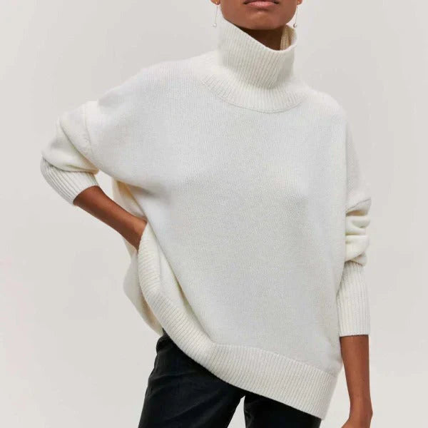 Amandine™ | Oversize Rullekrave Trøje