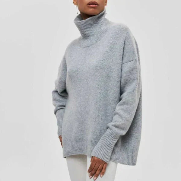 Amandine™ | Oversize Rullekrave Trøje