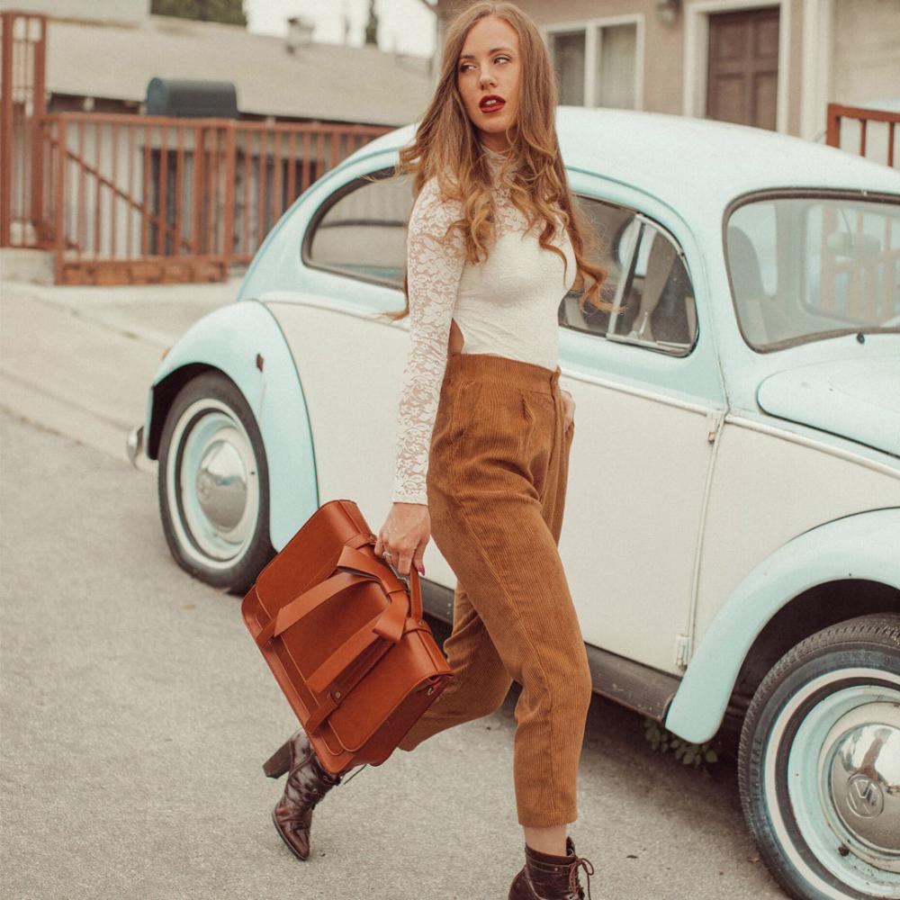 Sac vintage | Kissé de Rose Bleue