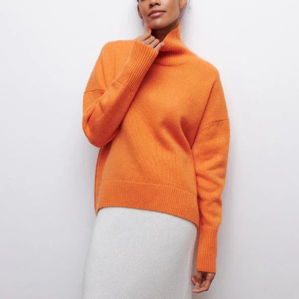 Amandine™ | Oversize Rullekrave Trøje