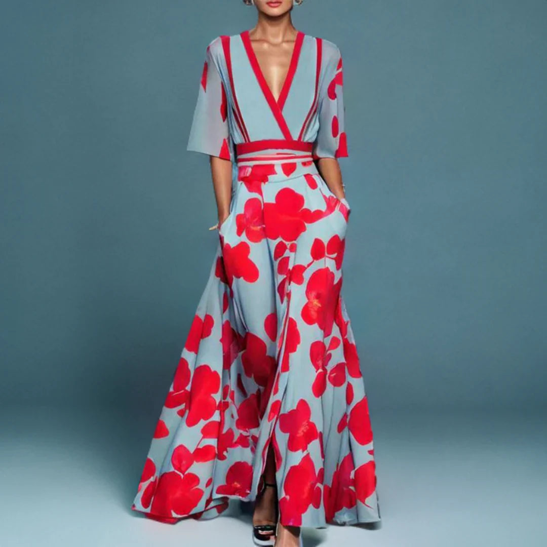 Lorraine | Robe à imprimé floral