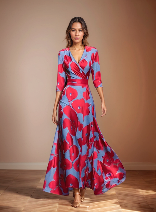 Lorraine | Robe à imprimé floral