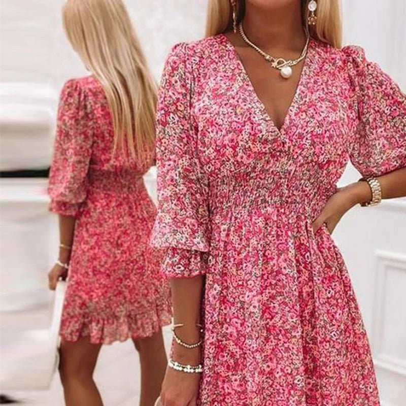 Addison™ | Robe fleurie élégante