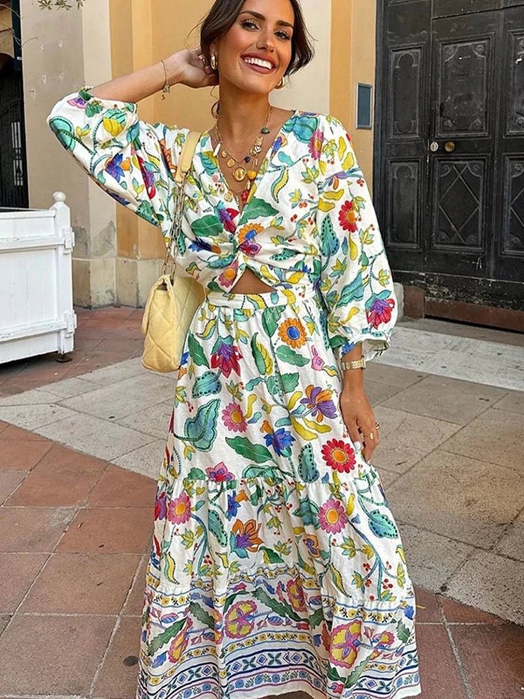 Camille™ | Robe d'été fleurie