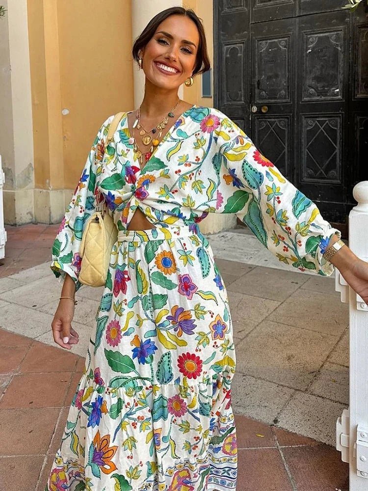 Camille™ | Robe d'été fleurie