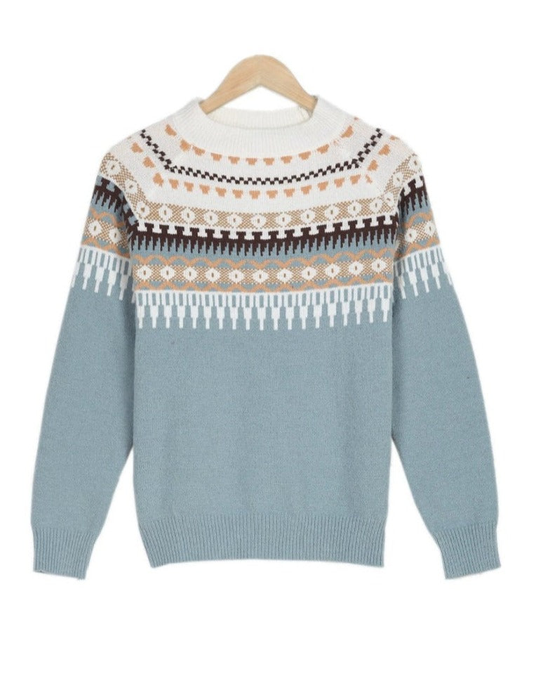 Fabienne | Pull tricoté à l'élégance nordique