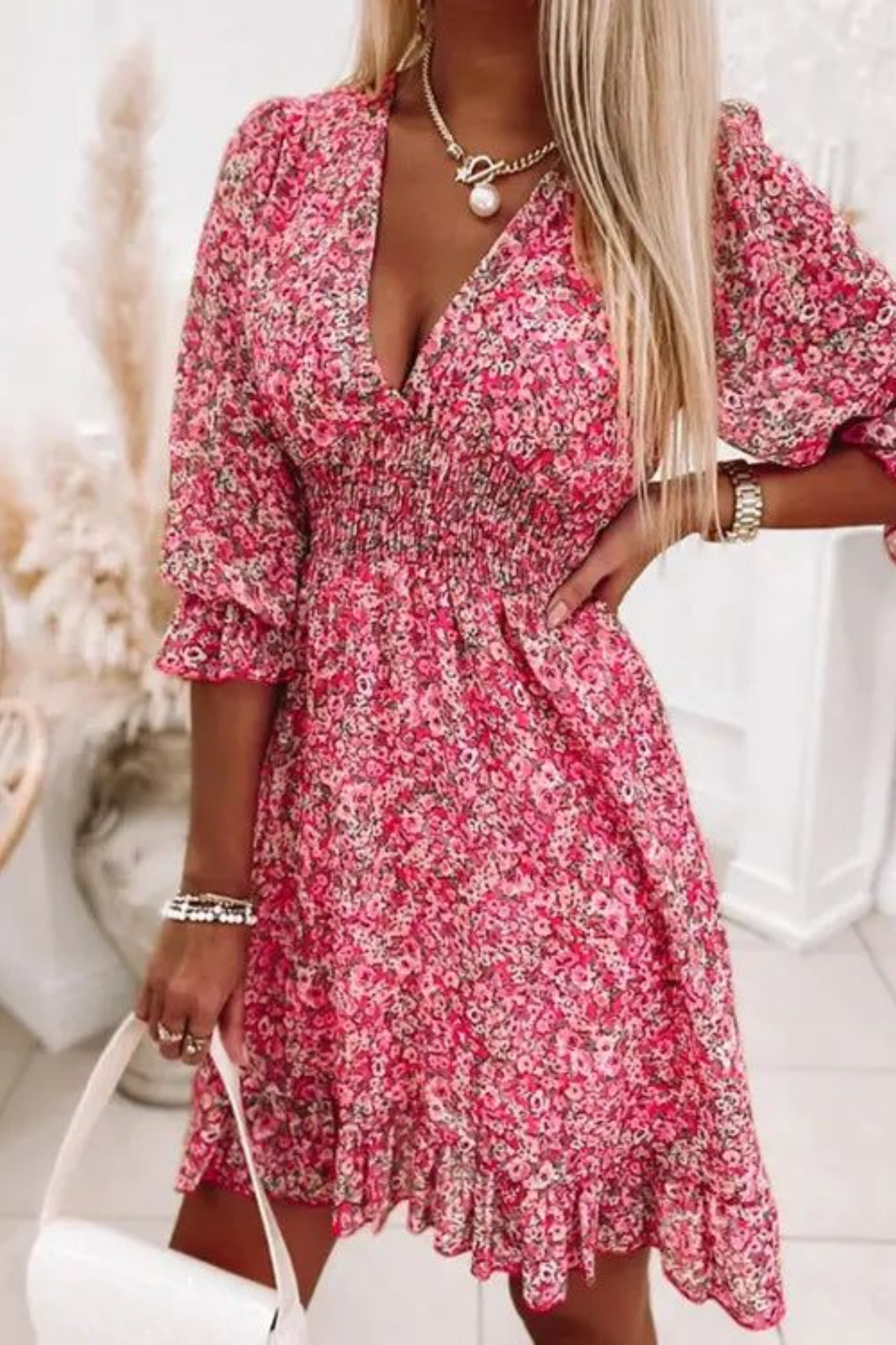 Addison™ | Robe fleurie élégante