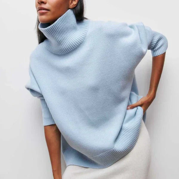 Amandine™ | Oversize Rullekrave Trøje