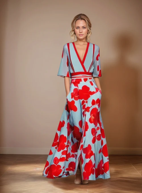 Lorraine | Robe à imprimé floral